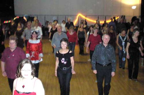 Line Dancing Christmas Party